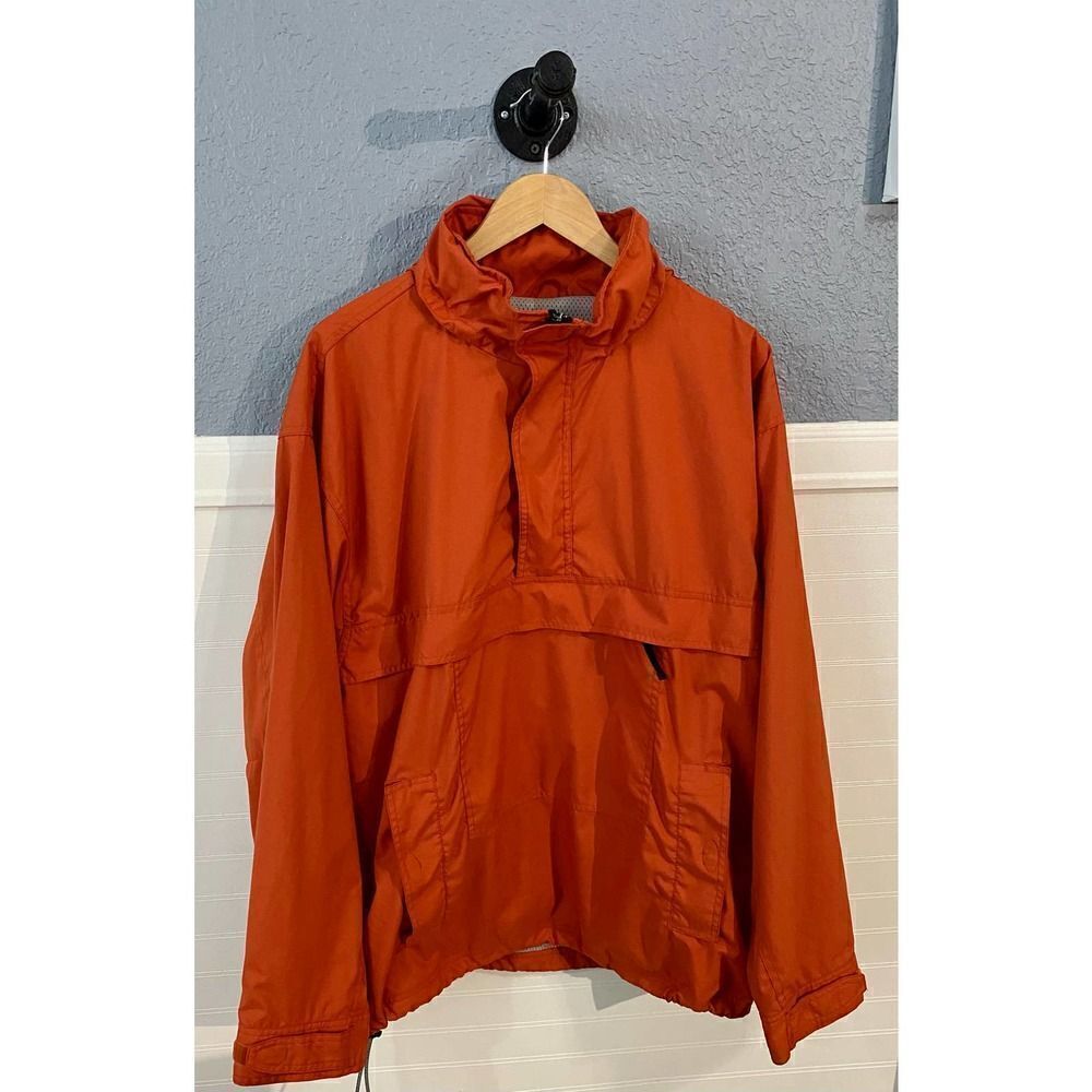 Gap Anorak Windbreaker Heavy Mesh Lined with Hood